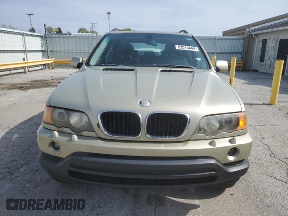 2002 BMW X5 3.0i with VIN 5UXFA53572LP51267, listed as a Copart auction lot 48763795 with 154,199 mi miles and Non Repairable. Bid and sale history available at carsss.com. Image 5.