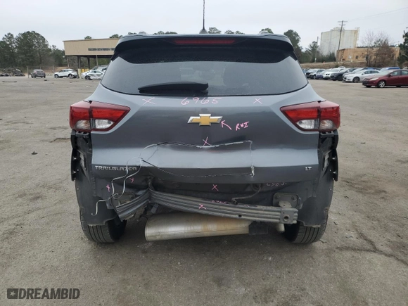 2021 Chevrolet TrailBlazer LT with VIN KL79MPS2XMB069059, listed as a Copart auction lot 85929054 with 60,299 mi miles and Salvage Title. Bid and sale history available at carsss.com. Image 6.