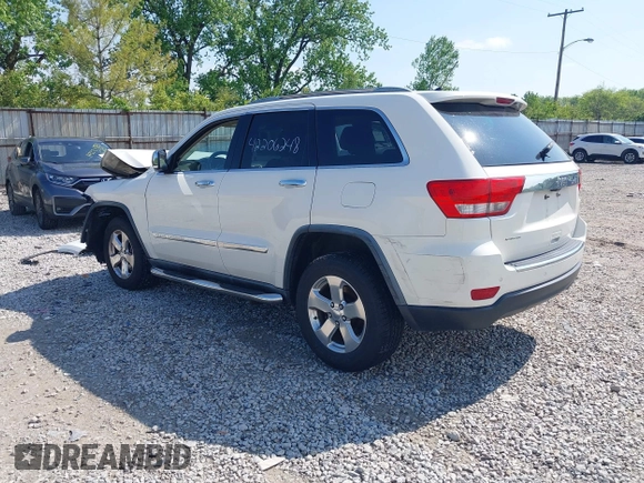 2011 Jeep Grand Cherokee Limited with VIN 1J4RR5GGXBC723279, listed as a IAAI auction lot 42206248 with 158,416 mi miles and . Bid and sale history available at DreamBid. Image 3.
