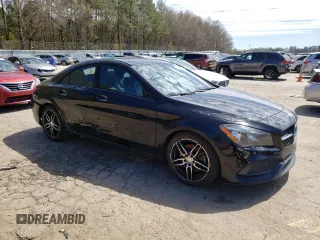 2017 Mercedes-Benz CLA 250 with VIN WDDSJ4EB9HN480423, listed as a Copart auction lot 46356084 with 101,624 mi miles and . Bid and sale history available at DreamBid. Image 4.
