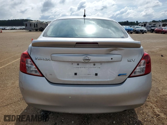 2013 Nissan Versa SV with VIN 3N1CN7AP9DL860946, listed as a Copart auction lot 56638645 with 92,497 mi miles and Clean title. Bid and sale history available at DreamBid. Image 6.