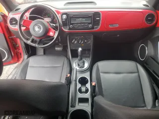 2012 Volkswagen Beetle 2.5L PZEV with VIN 3VWJP7AT8CM607313, listed as a Copart auction lot 75362004 with 95,737 mi miles and Salvage Title. Bid and sale history available at carsss.com. Image 8.