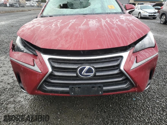 2017 Lexus NX 300h with VIN JTJBJRBZ1H2066124, listed as a Copart auction lot 84041074 with Not Provided miles and Salvage Title. Bid and sale history available at DreamBid. Image 13.