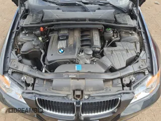 2007 BMW 3 Series 328i with VIN WBAVA33517KX74605, listed as a Copart auction lot 54376065 with 128,773 mi miles and Salvage Title. Bid and sale history available at DreamBid. Image 11.