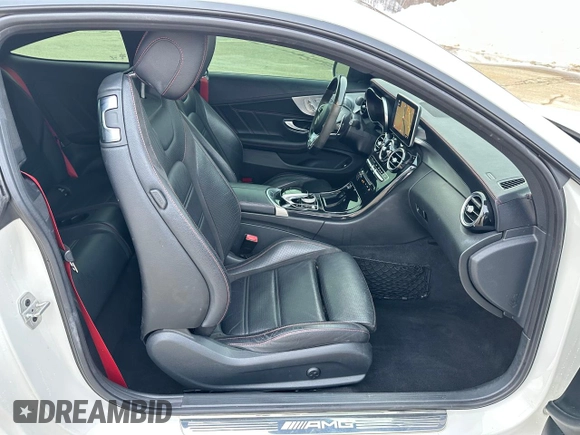 2017 Mercedes-Benz C 43 AMG with VIN WDDWJ6EB5HF458314, listed as a Copart auction lot 45385195 with 129,793 mi miles and Clean Title. Bid and sale history available at carsss.com. Image 5.