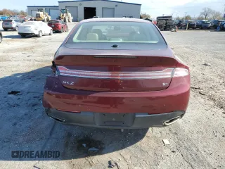 2014 Lincoln MKZ with VIN 3LN6L2GK4ER827992, listed as a Copart auction lot 83535384 with 132,067 mi miles and Salvage Title. Bid and sale history available at DreamBid. Image 6.