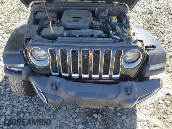 2021 Jeep Wrangler Unlimited Sahara z VIN 1C4HJXEN0MW521302, wystawiony jako Copart lot #49397615 z przebiegiem 24 539 mil mil oraz Szkoda całkowita • Salvage title. Historia ofert i sprzedaży dostępna na DreamBid. Obrazek 13.