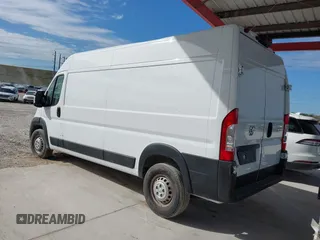 2024 Ram ProMaster Cargo Tradesman with VIN 3C6LRVDG8RE133415, listed as a IAAI auction lot 41345776 with 12,574 mi miles and . Bid and sale history available at DreamBid. Image 3.