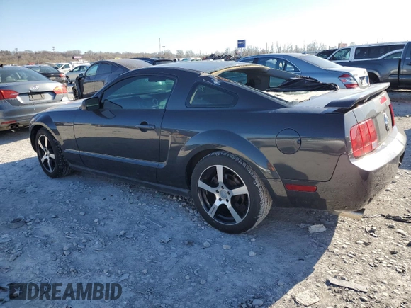 2008 Ford Mustang Deluxe with VIN 1ZVHT80N185183294, listed as a Copart auction lot 49825745 with 173,283 mi miles and Salvage Title. Bid and sale history available at carsss.com. Image 2.