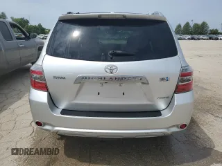 2009 Toyota Highlander Hybrid Limited with VIN JTEEW44A292030600, listed as a Copart auction lot 56740284 with 0 mi miles and Salvage Title. Bid and sale history available at carsss.com. Image 6.
