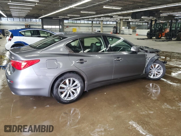 2017 Infiniti Q50 3.0t Premium with VIN JN1EV7AR5HM835337, listed as a Copart auction lot 53397355 with 103,468 mi miles and Clean Title. Bid and sale history available at carsss.com. Image 3.