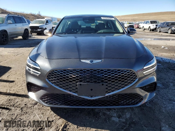2022 Genesis G70 2.0T z VIN KMTG34TA5NU085937, wystawiony jako Copart lot #47049485 z przebiegiem 25 470 mil mil oraz Szkoda całkowita • Salvage title. Historia ofert i sprzedaży dostępna na DreamBid. Obrazek 5.