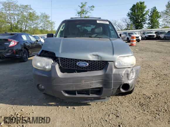 2005 Ford Escape Hybrid with VIN 1FMCU96HX5KC45835, listed as a Copart auction lot 55238065 with 223,769 mi miles and Salvage title. Bid and sale history available at DreamBid. Image 5.