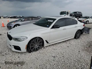 2017 BMW 5 Series 540i z VIN WBAJE5C32HG914839, wystawiony jako Copart lot #54565725 z przebiegiem 71 795 mil mil oraz Szkoda całkowita • Salvage title. Historia ofert i sprzedaży dostępna na DreamBid. Obrazek 1.