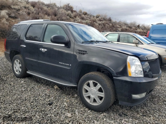2007 Cadillac Escalade with VIN 1GYFK63867R370359, listed as a Copart auction lot 43597785 with 180,552 mi miles and Salvage Title. Bid and sale history available at carsss.com. Image 4.