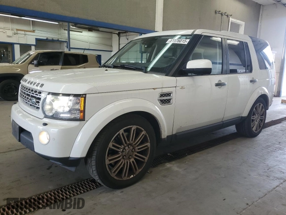 2011 Land Rover LR4 Lux with VIN SALAK2D48BA560345, listed as a Copart auction lot 51976015 with 123,953 mi miles and Clean Title. Bid and sale history available at DreamBid. Image 1.