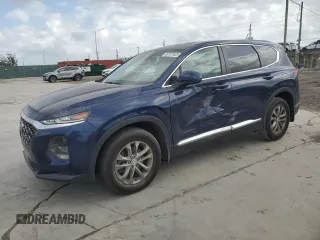 2019 Hyundai Santa Fe SE with VIN 5NMS23AD5KH128369, listed as a Copart auction lot 50727625 with 59,025 mi miles and Salvage Title. Bid and sale history available at carsss.com. Image 1.