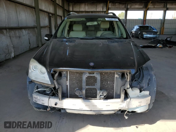 2007 Mercedes-Benz GL-Class with VIN 4JGBF71E47A156956, listed as a Copart auction lot 74045164 with 142,489 mi miles and Salvage Title. Bid and sale history available at carsss.com. Image 5.