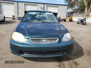 1998 Honda Civic LX with VIN 1HGEJ6673WL011044, listed as a Copart auction lot 69287544 with 172,822 mi miles and Salvage Title. Bid and sale history available at carsss.com. Image 5.