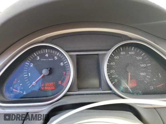 2007 Audi Q7 Premium with VIN WA1BV94L97D054476, listed as a Copart auction lot 45604075 with 170,088 mi miles and Salvage Title. Bid and sale history available at carsss.com. Image 9.
