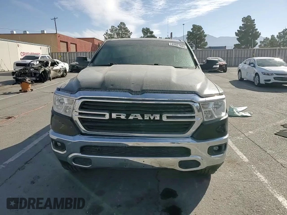 2020 Ram 1500 Big Horn with VIN 1C6RREBT2LN194482, listed as a Copart auction lot 45927605 with 64,308 mi miles and Salvage Title. Bid and sale history available at carsss.com. Image 10.