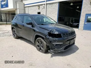 2019 Jeep Compass Altitude z VIN 3C4NJDBB8KT647373, wystawiony jako Copart lot #54104865 z przebiegiem 76 788 mil mil oraz Szkoda całkowita • Salvage title. Historia ofert i sprzedaży dostępna na DreamBid. Obrazek 14.
