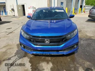 2019 Honda Civic Sport with VIN 2HGFC2F82KH562525, listed as a Copart auction lot 54543335 with 55,730 mi miles and Salvage title. Bid and sale history available at DreamBid. Image 5.