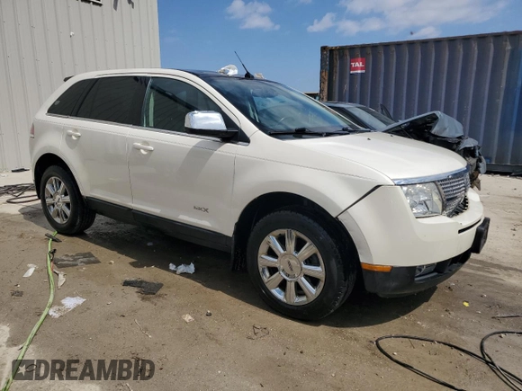 2007 Lincoln MKX with VIN 2LMDU88C07BJ19596, listed as a Copart auction lot 52632455 with 144,370 mi miles and Clean Title. Bid and sale history available at carsss.com. Image 4.