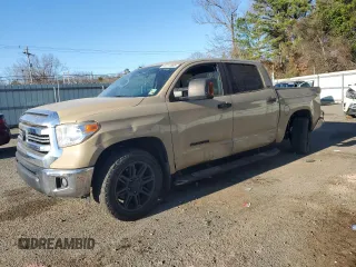 2017 Toyota Tundra 2WD SR5 with VIN 5TFEM5F10HX118608, listed as a Copart auction lot 43711865 with 60,318 mi miles and Salvage Title. Bid and sale history available at carsss.com. Image 1.