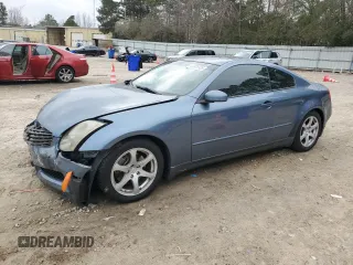 2005 Infiniti G35 Coupe with VIN JNKCV54E35M419783, listed as a Copart auction lot 41836925 with 106,608 mi miles and Salvage Title. Bid and sale history available at carsss.com. Image 1.