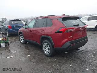 2021 Toyota RAV4 LE with VIN 2T3H1RFV7MW176326, listed as a IAAI auction lot 41441240 with 55,958 mi miles. Bid and sale history available at carsss.com. Image 3.