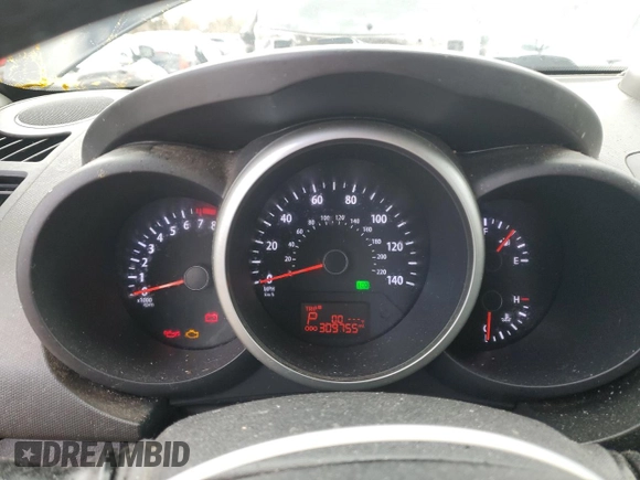 2013 Kia Soul + with VIN KNDJT2A63D7589553, listed as a Copart auction lot 52159665 with 309,755 mi miles and Clean Title. Bid and sale history available at carsss.com. Image 9.