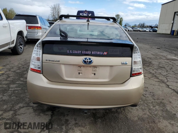 2010 Toyota Prius II with VIN JTDKN3DU8A0059999, listed as a Copart auction lot 50735685 with 200,755 mi miles and Salvage Title. Bid and sale history available at carsss.com. Image 6.