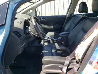 2015 Nissan LEAF SV with VIN 1N4AZ0CP2FC317178, listed as a Copart auction lot 59103363 with 54,840 mi miles. Bid and sale history available at carsss.com. Image 7.