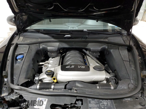 2006 Porsche Cayenne S with VIN WP1AB29P96LA64358, listed as a Copart auction lot 82579224 with 117,403 mi miles and Salvage Title. Bid and sale history available at carsss.com. Image 12.