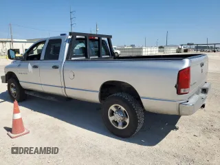 2005 Dodge Ram 2500 SLT with VIN 3D7KS28C55G860255, listed as a Copart auction lot 62899774 with 356,979 mi miles and Clean Title. Bid and sale history available at carsss.com. Image 2.
