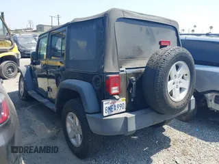 2017 Jeep Wrangler Unlimited Sport with VIN 1C4HJWDG1HL551090, listed as a IAAI auction lot 42619497 with 92,693 mi miles and . Bid and sale history available at DreamBid. Image 3.