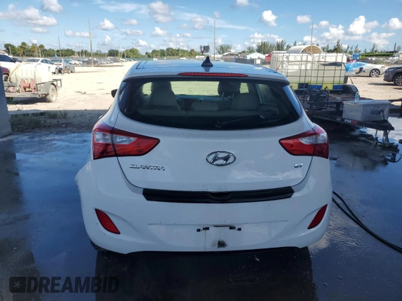 2013 Hyundai Elantra GT with VIN KMHD35LEXDU112571, listed as a Copart auction lot 73686384 with 22,197 mi miles and Salvage Title. Bid and sale history available at carsss.com. Image 6.