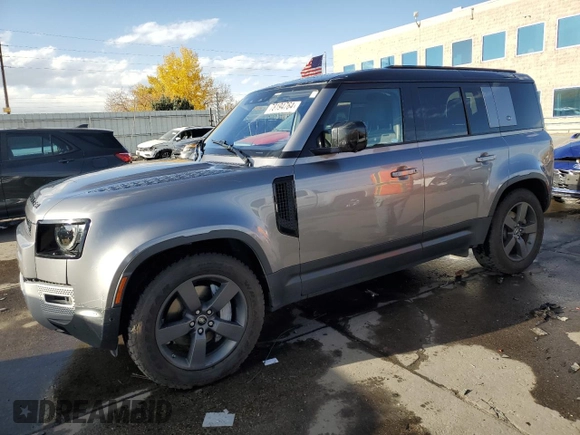 2020 Land Rover Defender SE with VIN SALEP7EU1L2009698, listed as a Copart auction lot 78194764 with 63,407 mi miles and Salvage title. Bid and sale history available at DreamBid. Image 1.