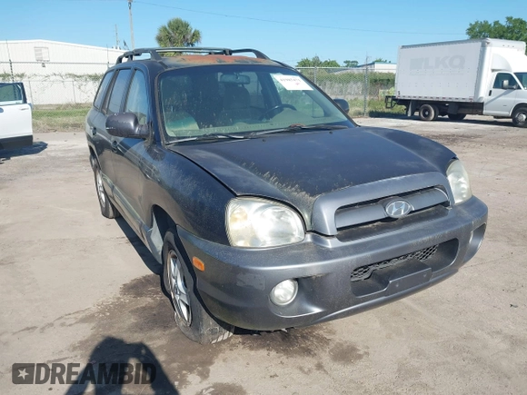 2006 Hyundai Santa Fe GLS with VIN KM8SC13D26U100098, listed as a IAAI auction lot 41985471 with 155,808 mi miles and . Bid and sale history available at DreamBid. Image 1.