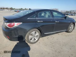 2014 Hyundai Sonata Hybrid Limited with VIN KMHEC4A47EA111129, listed as a Copart auction lot 47437535 with 118,070 mi miles and Clean Title. Bid and sale history available at carsss.com. Image 3.