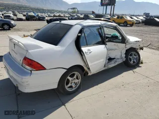 2002 Mitsubishi Lancer OZ-Rally with VIN JA3AJ86E72U081253, listed as a Copart auction lot 48244185 with 260,671 mi miles and Salvage Title. Bid and sale history available at carsss.com. Image 3.