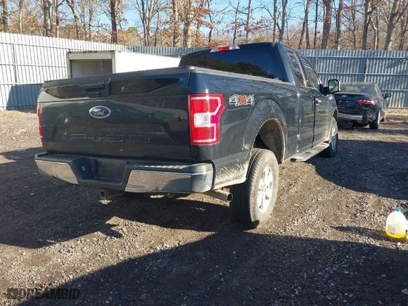 2018 Ford F-150 XL with VIN 1FTFX1E5XJKD28130, listed as a IAAI auction lot 41665157 with 88,042 mi miles. Bid and sale history available at carsss.com. Image 4.