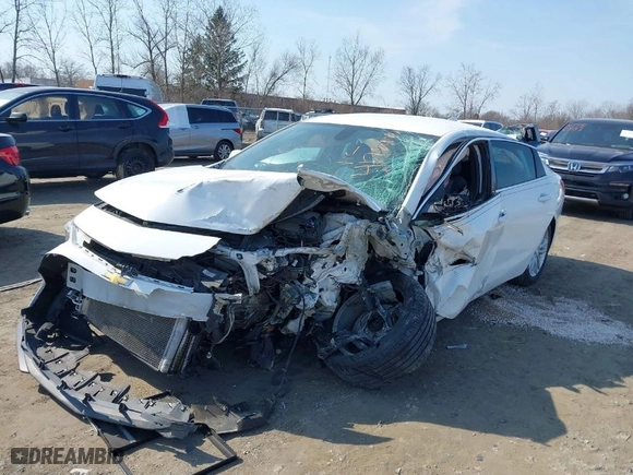 2018 Chevrolet Malibu LT with VIN 1G1ZD5ST3JF197303, listed as a IAAI auction lot 41784787 with 1 mi miles. Bid and sale history available at carsss.com. Image 2.