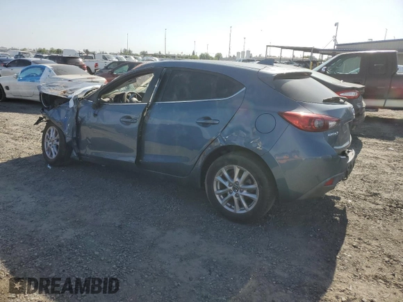 2015 Mazda 3 i Touring with VIN 3MZBM1L79FM145908, listed as a Copart auction lot 54736735 with Not Provided miles and Salvage Title. Bid and sale history available at carsss.com. Image 2.