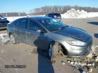 2013 Dodge Dart Limited with VIN 1C3CDFCA1DD714327, listed as a IAAI auction lot 41322938 with 94,697 mi miles. Bid and sale history available at carsss.com. Image 1.