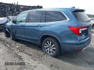 2020 Honda Pilot EX z VIN 5FNYF6H39LB024192, wystawiony jako IAAI lot #41787496 z przebiegiem 72 188 mil mil oraz . Historia ofert i sprzedaży dostępna na DreamBid. Obrazek 3.