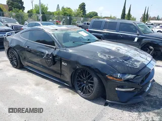 2019 Ford Mustang GT with VIN 1FA6P8CF5K5123387, listed as a IAAI auction lot 42374990 with 31,268 mi miles and . Bid and sale history available at DreamBid. Image 1.