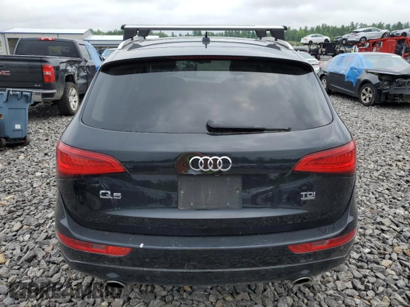 2014 Audi Q5 Prestige with VIN WA1VMAFP3EA065344, listed as a Copart auction lot 64738984 with 138,056 mi miles and Salvage title. Bid and sale history available at DreamBid. Image 6.