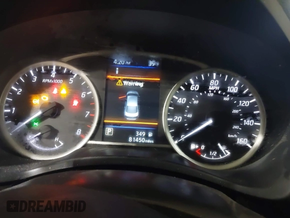 2019 Nissan Sentra S z VIN 3N1AB7APXKY240431, wystawiony jako IAAI lot #41722182 z przebiegiem 81 450 mil mil oraz . Historia ofert i sprzedaży dostępna na DreamBid. Obrazek 7.